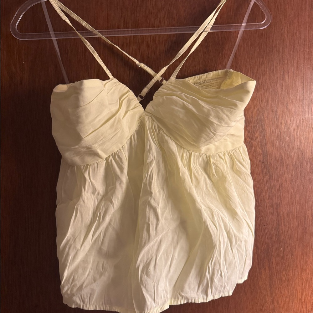 Elegant Cream Women's Top